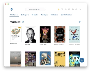 A screenshot of Book Stacks